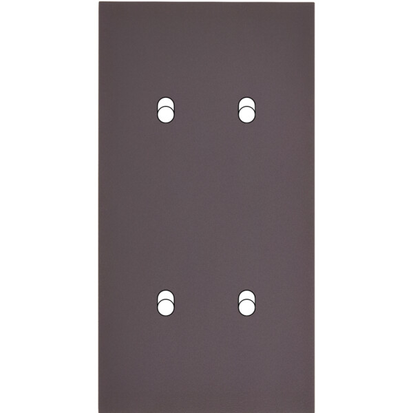 Façade Désir Anthracite Mat Double Verticale B2 B2 - Modelec - 154819