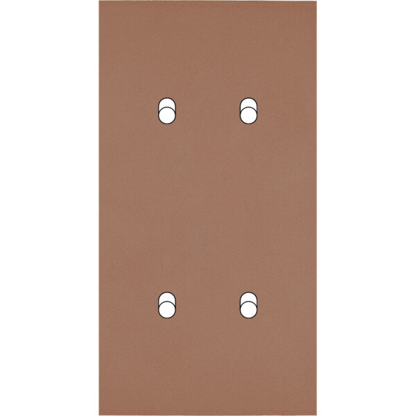 Façade Désir Moka Mat Double Verticale B2 B2 - Modelec - 154825