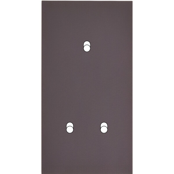 Façade Désir Anthracite Mat Double Verticale B1 B2 - Modelec - 155819