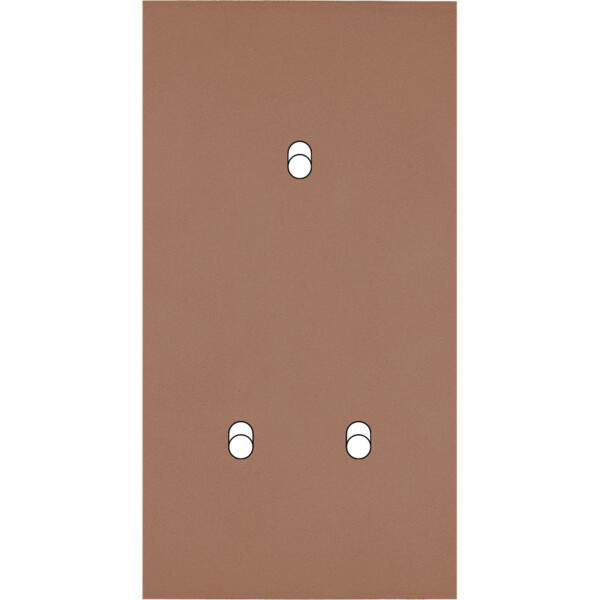 Façade Désir Moka Mat Double Verticale B1 B2 - Modelec - 155825