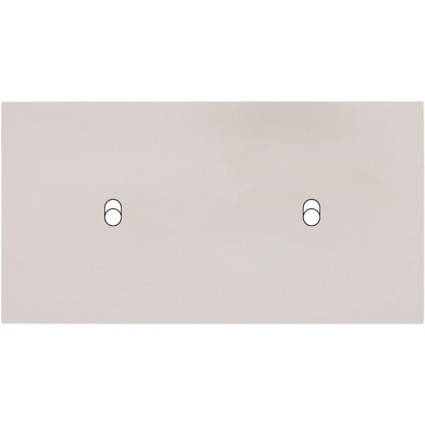 Façade Désir Gris Perle Mat Double Horizontale B1 B1 - Modelec - 172823