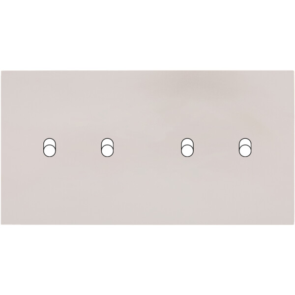 Façade Désir Gris Perle Mat Double Horizontale B2 B2 - Modelec - 174823