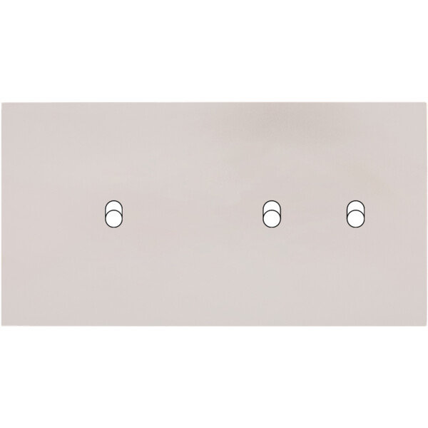 Façade Désir Gris Perle Mat Double Horizontale B1 B2 - Modelec - 177823