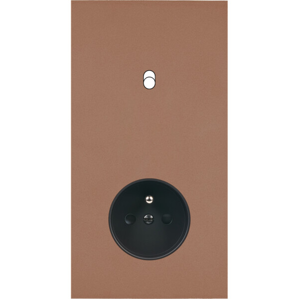 Façade Désir Moka Mat Double Verticale B1 Pc - Modelec - 281825