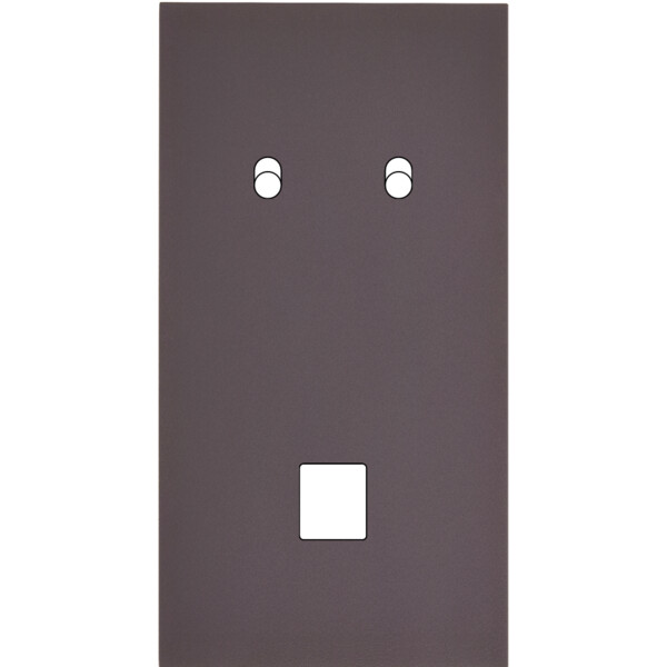 Façade Désir Anthracite Mat Double Verticale B2 M1 - Modelec - 292819