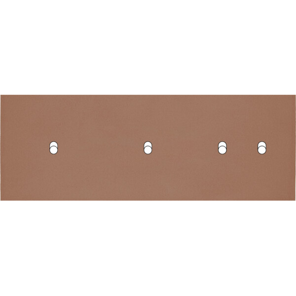 Façade Désir Moka Mat Triple Horizontale B1 B1 B2 - Modelec - 304825