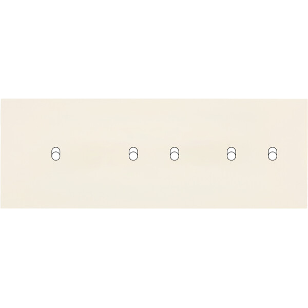 Façade Désir Ivoire Mat Triple Horizontale B1 B2 B2 - Modelec - 305821