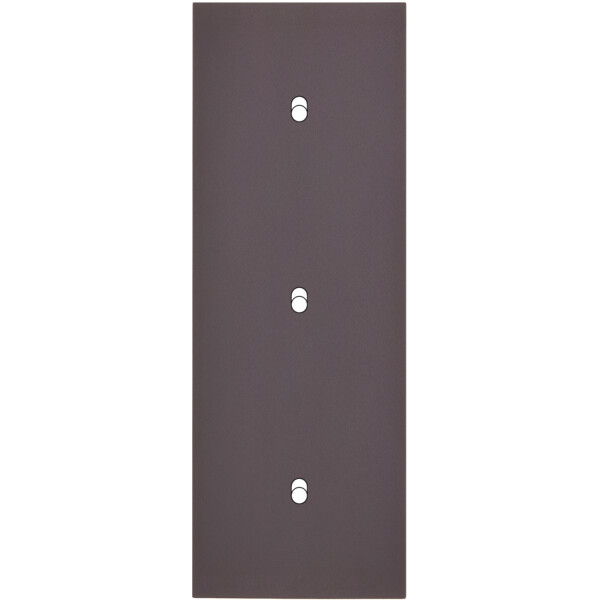 Façade Désir Anthracite Mat Triple Verticale B1 B1 B1 - Modelec - 353819
