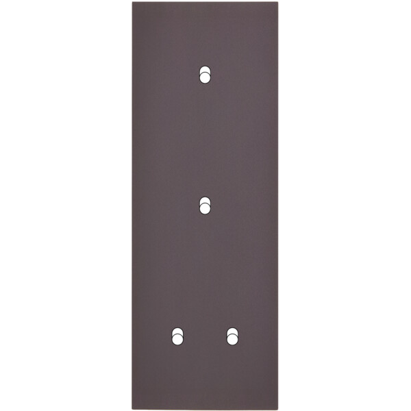 Façade Désir Anthracite Mat Triple Verticale B1 B1 B2 - Modelec - 354819