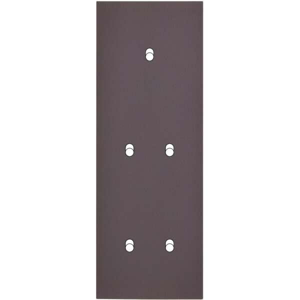 Façade Désir Anthracite Mat Triple Verticale B1 B2 B2 - Modelec - 355819