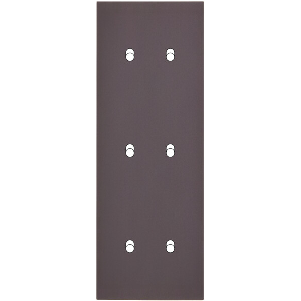 Façade Désir Anthracite Mat Triple Verticale B2 B2 B2 - Modelec - 356819