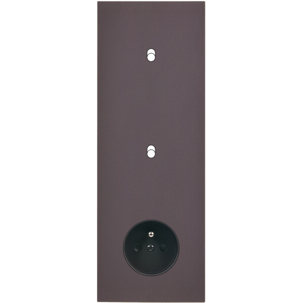 Façade Désir Anthracite Mat Triple Verticale 1 Basculeur 1 Basculeur Pc - Modelec - 366819
