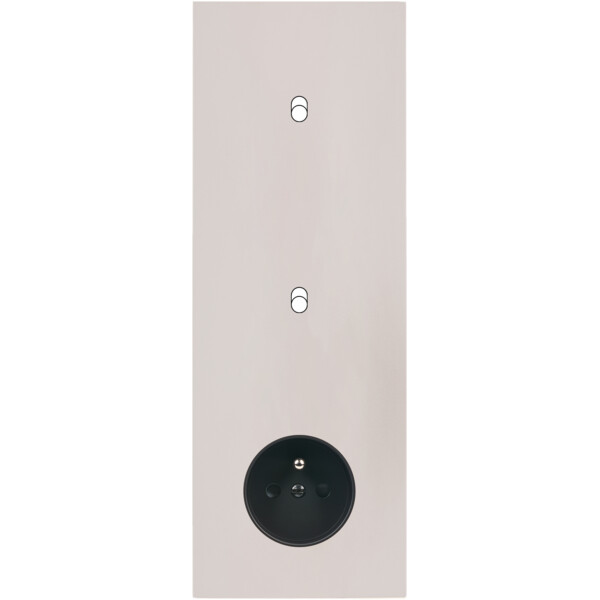 Façade Désir Gris Perle Mat Triple Verticale 1 Basculeur 1 Basculeur Pc - Modelec - 366823