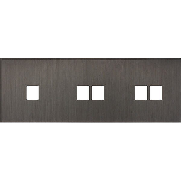 Façade Empreintes ANGLE Canon Fusil Triple Horizontale 1 Média 2 Média 2 Média M - Modelec - 322474M-E2