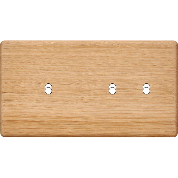 Façade Hikari chene clair double horizontale 1 basculeur 2 basculeurs (177-491) - Modelec - 177491