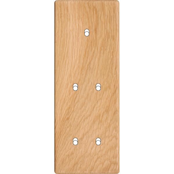 Façade Hikari chene clair triple verticale 1 basculeur 2 basculeurs 2 basculeurs (355-491) - Modelec - 355491