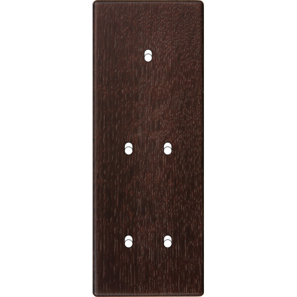 Façade Hikari chene fonce triple verticale 1 basculeur 2 basculeurs 2 basculeurs (355-492) - Modelec - 355492