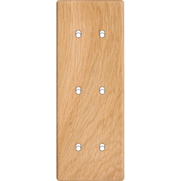 Façade Hikari chene clair triple verticale 2 basculeurs 2 basculeurs 2 basculeurs (356-491) - Modelec - 356491