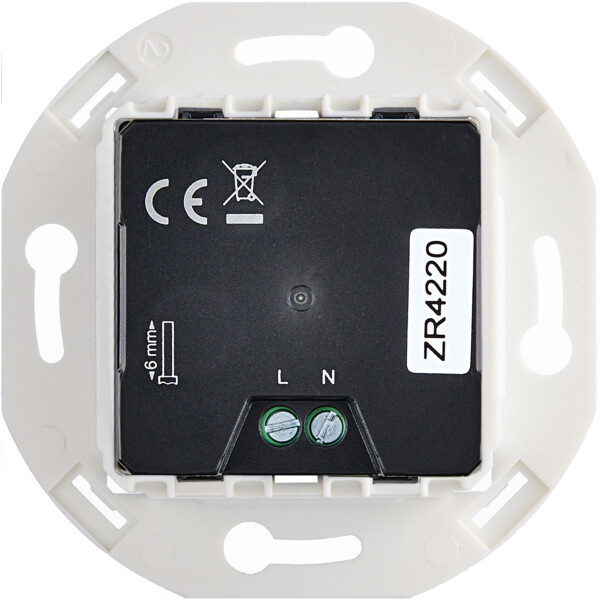 Mécanisme à connexion automatique chargeur usb a+a 2port 5v-3a pour collection iris - Modelec - 087510W