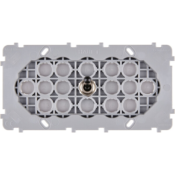 Mécanisme Noir double horizontale 1 va et vient (072-301G) - Modelec - 072301G