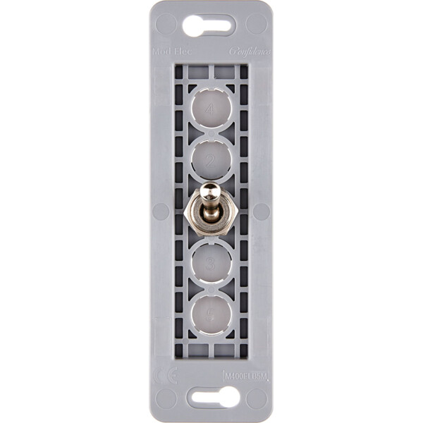 Mécanisme renforcé etroit long acier 1 volet roulant 3 positions momentanees - Modelec - 073028G