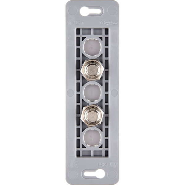 Mécanisme étroit long Acier 2 poussoirs PUSH ø8 (073-042G) - Modelec - 073042G