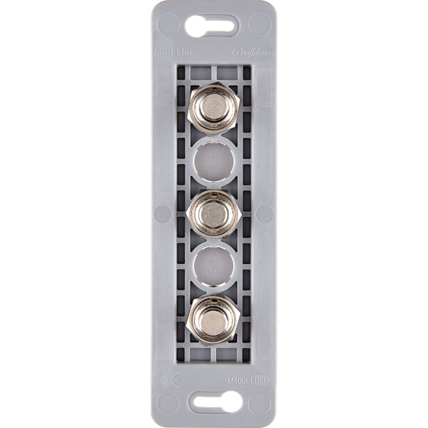 Mécanisme étroit long Acier 3 poussoirs PUSH ø8 (073-043G) - Modelec - 073043G