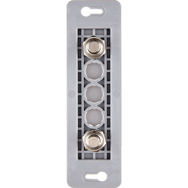 Mécanisme étroit long 2 poussoirs PUSH ø8 éloignés (073-044G) - Modelec - 073044G