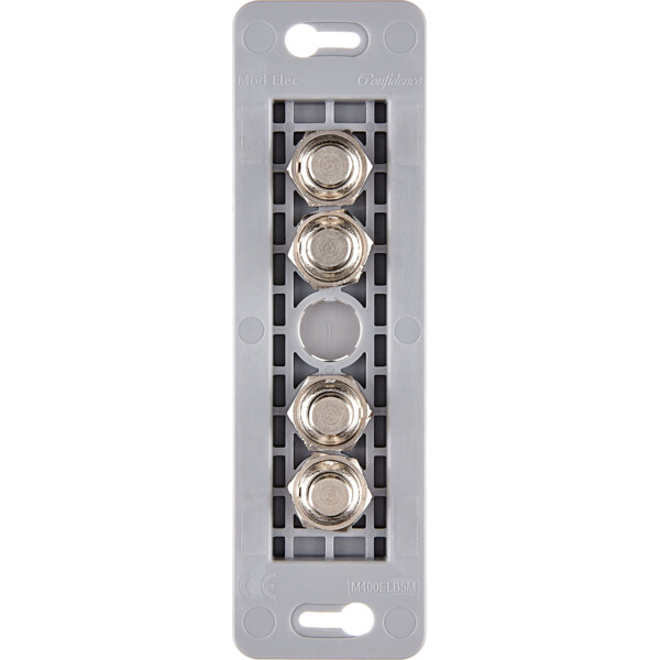 Mécanisme étroit long Acier 4 poussoirs PUSH ø8 (073-046G) - Modelec - 073046G