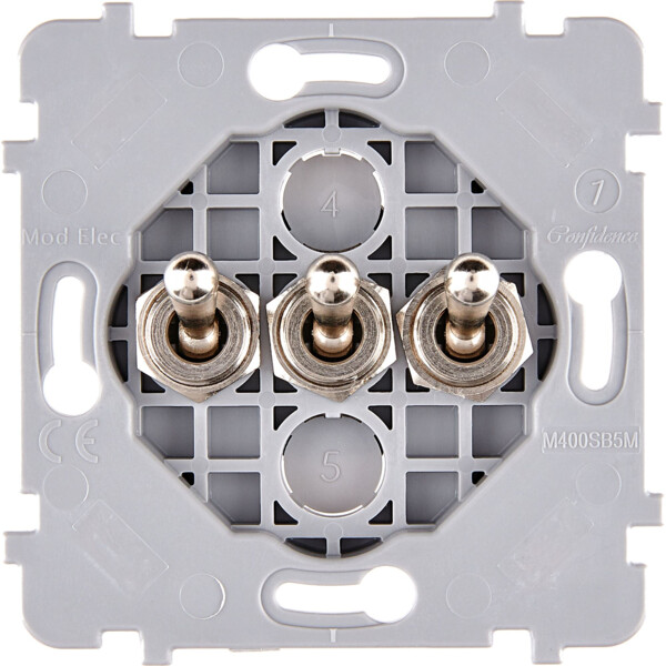 Mécanisme simple Acier 3 va et vient (073-103G) - Modelec - 073103G
