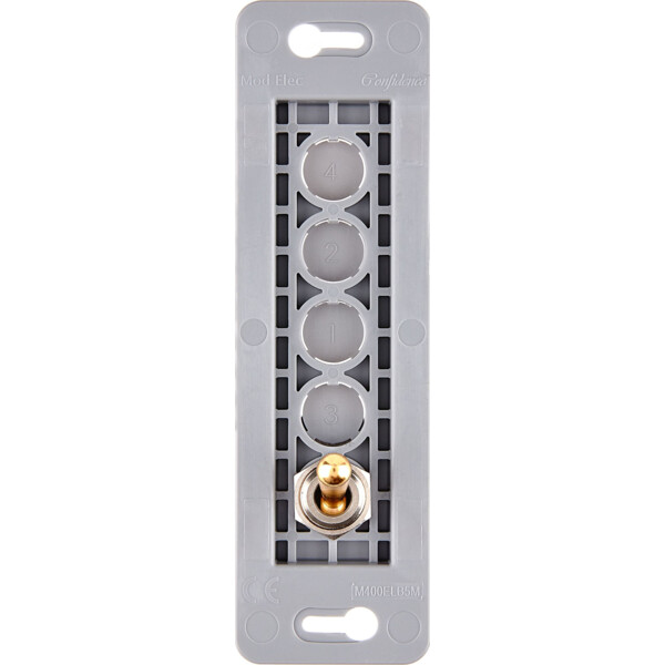 Mécanisme étroit long 1 va et vient pour LED (105-4xx) (074-004G) - Modelec - 074004G