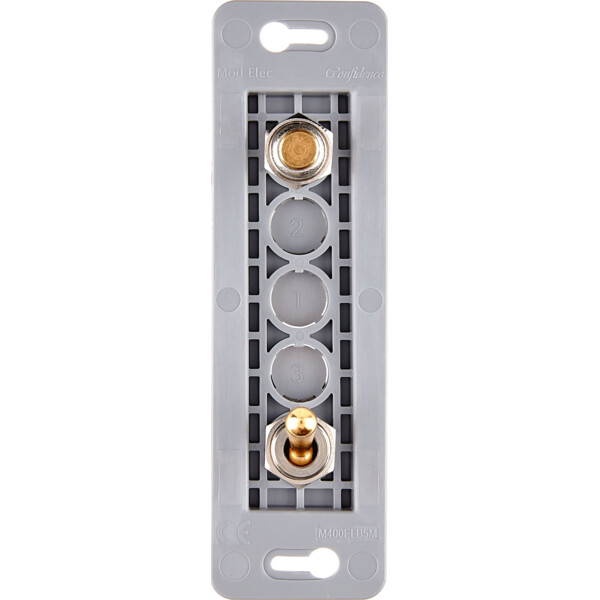 Mécanisme étroit long Doré 1PUSH 1va&vient (074-007G) - Modelec - 074007G