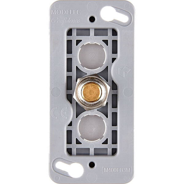 Mécanisme renforcé étroit dore 1 bouton push Ø8 pour collection confidence - Modelec - 074081G