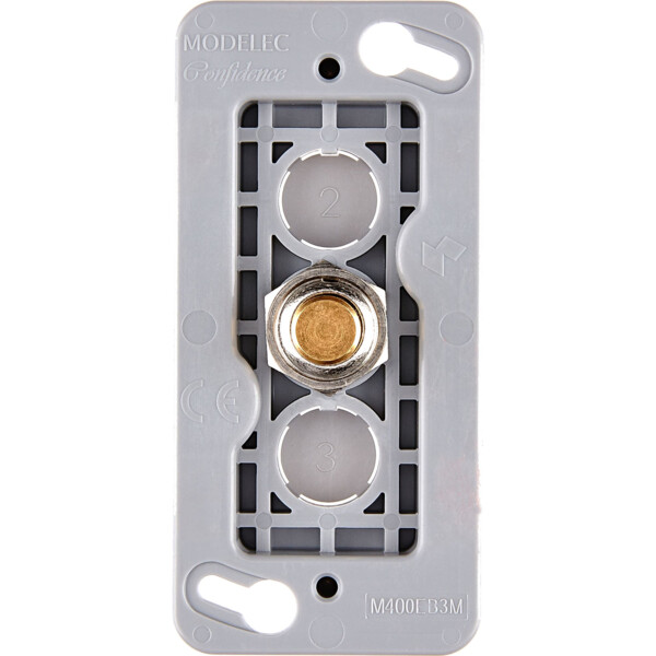 Mécanisme renforcé étroit dore bouton push led en haut pour collection confidence - Modelec - 074083G