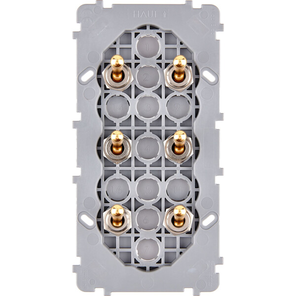 Mécanisme Doré double verticale 6 va et vient (074-206G) - Modelec - 074206G