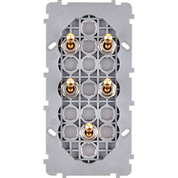 Mécanisme Doré double verticale 5 va et vient (074-207G) - Modelec - 074207G