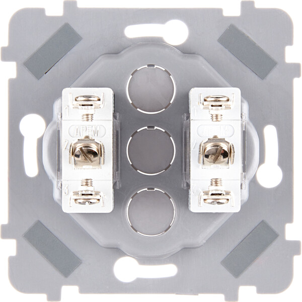 Mécanisme simple Acier 1 va et vient + 1 poussoir (073-121G) - Modelec - 073121G