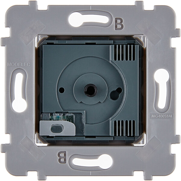Mécanisme à connexion automatique thermostat fil pilote pour collection confidence - Modelec - 087291G