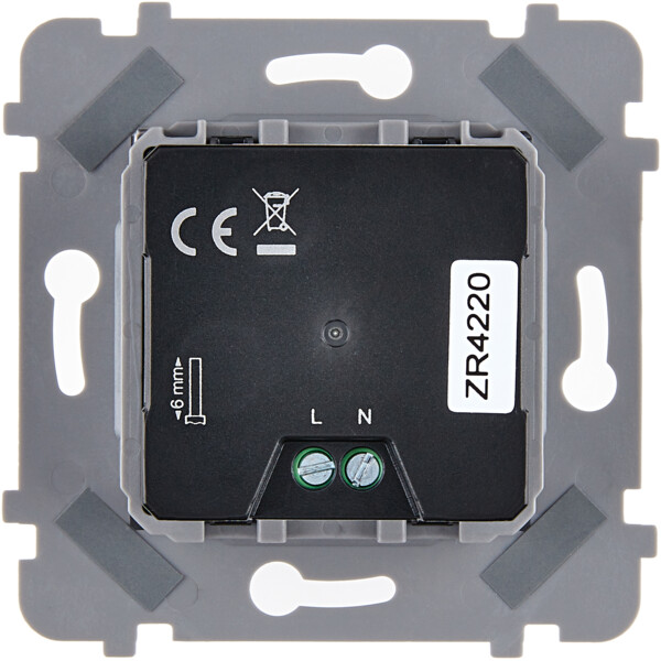 Mécanisme à connexion automatique chargeur usb a+a 2port 5v-3a pour collection confidence - Modelec - 087510G