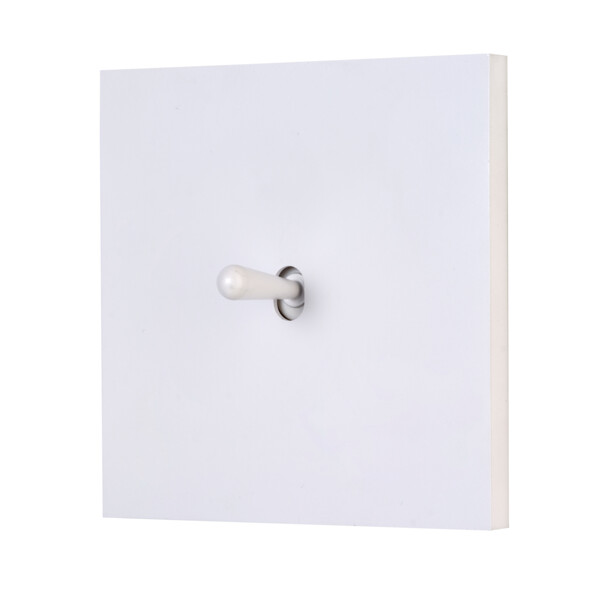 Façade désir blanc mat simple b1 - Modelec - 131820