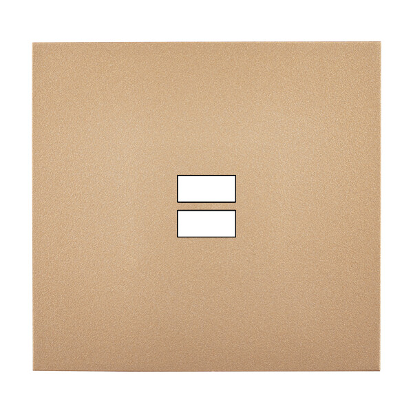 Façade désir doré mat double verticale b1 b1 - Modelec - 152824