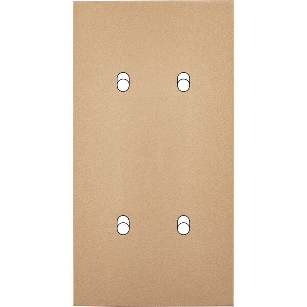 Façade désir doré mat double verticale b1 b2 - Modelec - 155824