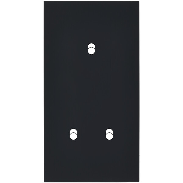 Façade désir noir mat double horizontale b1 b1 - Modelec - 172818
