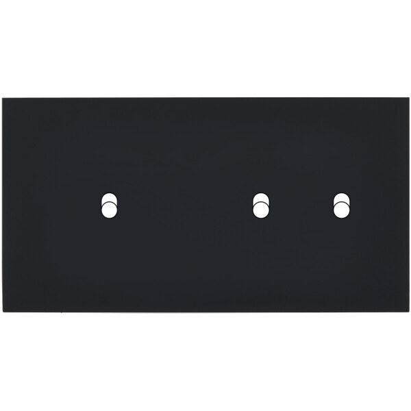 Façade désir noir mat simple u1  - Modelec - 189818