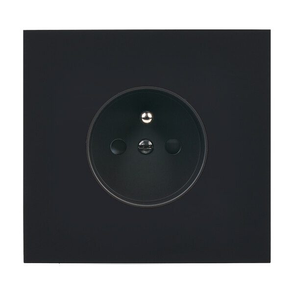 Façade désir noir mat simple pc - Modelec - 190818