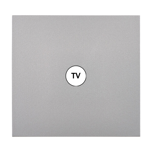 Façade désir alu mat simple tv - Modelec - 194822
