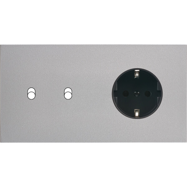 Façade désir alu mat double horizontale b2 pck - Modelec - 262822-K