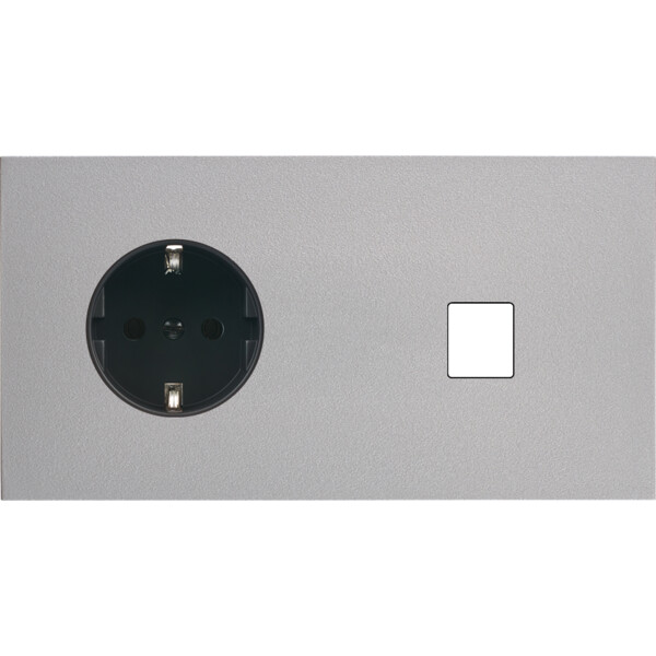 Façade désir alu mat double horizontale pck m1 - Modelec - 263822-K