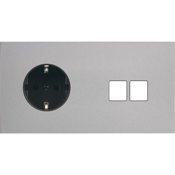 Façade désir alu mat double horizontale pck m2 - Modelec - 264822-K