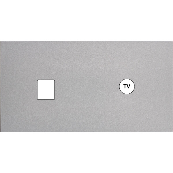 Façade désir alu mat double horizontale m1 c1 - Modelec - 271822